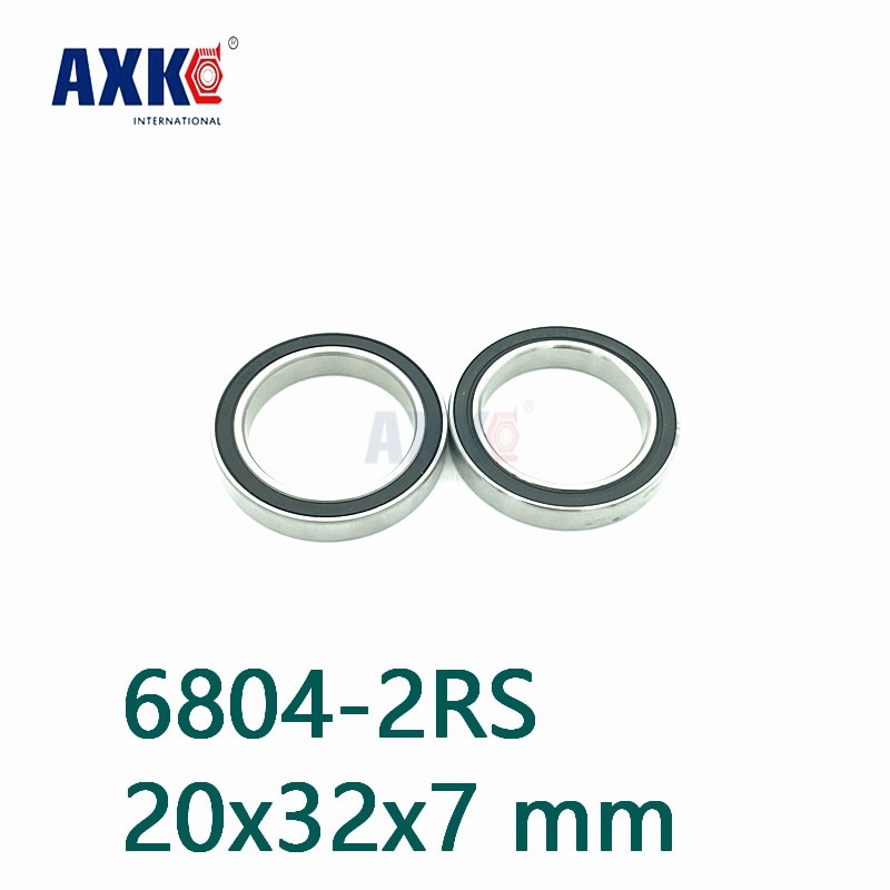 Axk   6804 2rs  Abec-1 (10 pcs) 20x32x7mm   6804-2rs   6804rs